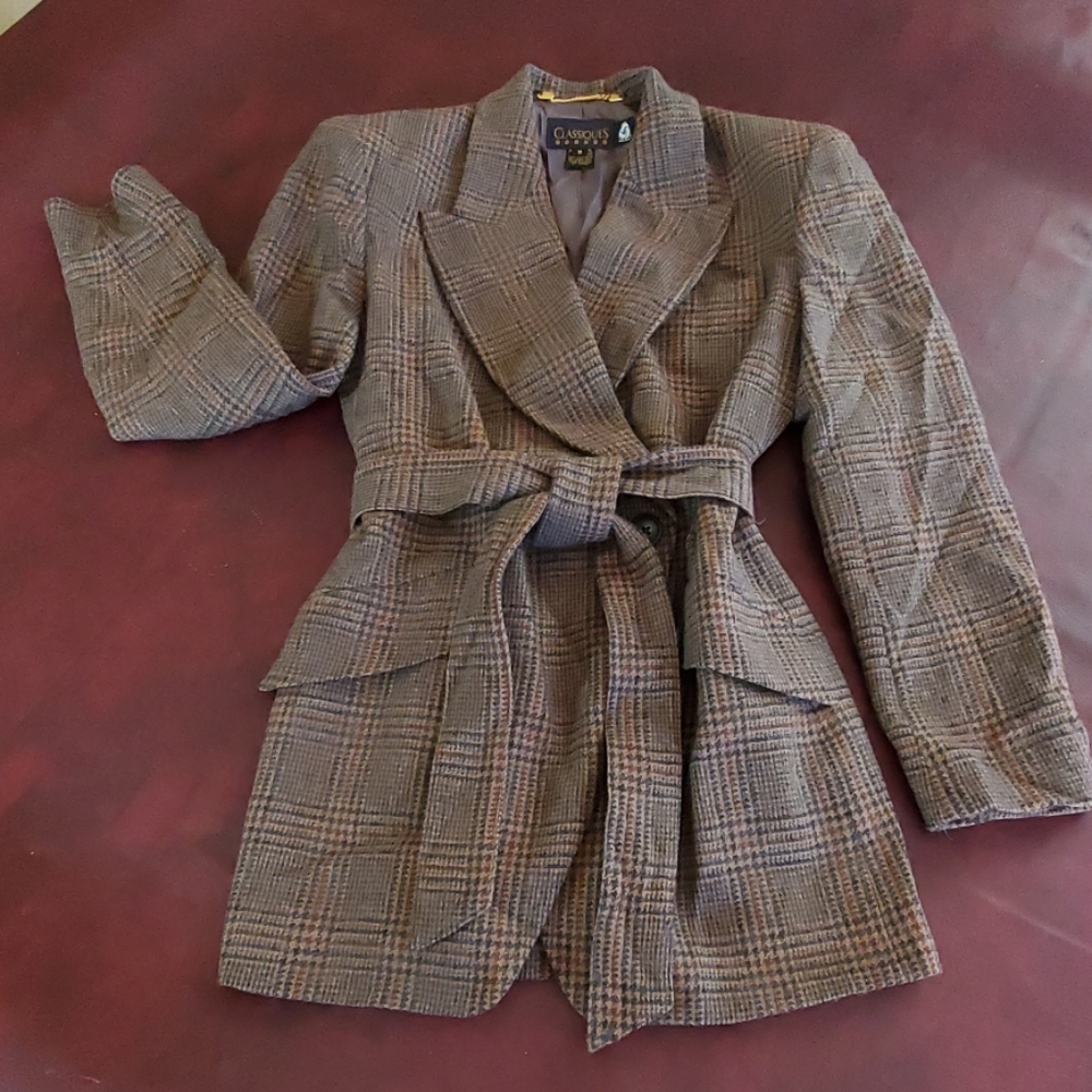 Classic wool blazer
